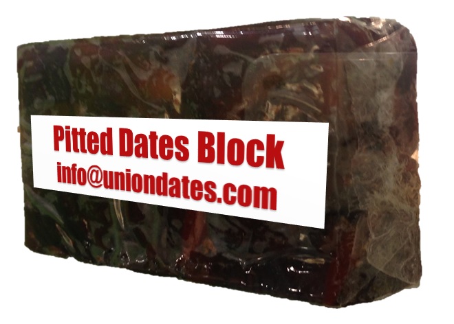 Pressed Pitted Dates Block